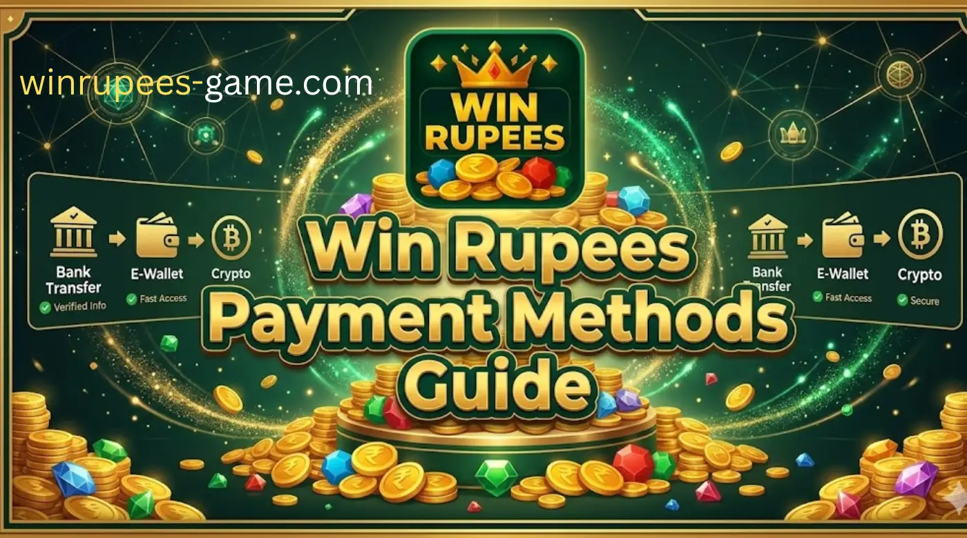 Win Rupees Payment Methods